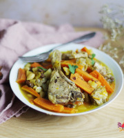 Ferme Caussanel - Tajine D'agneau Carottes, Navets, Raisins Et Amandes 500gr