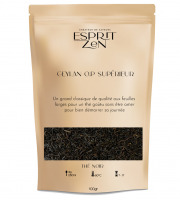 Esprit Zen - Thé Noir "Ceylan O.P Supérieur" - nature - Sachet 100g