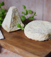 Ferme du caroire - Plateau de Fromages de Chèvre : Pyramide Sèche + Pavé Crémeux