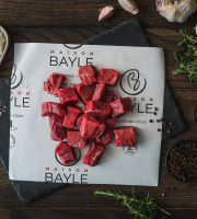 Maison BAYLE   -                                                                                                                                       Champions du Monde de boucherie 2016 - Fondue Bourguignonne - 500g