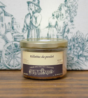 Ferme des Hautes Granges - Rillette de poulet - 190 g