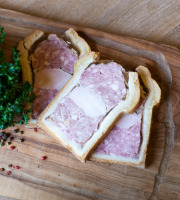 Ferme de Montchervet - Pâté En Croûte X 2 Tranches, 230g