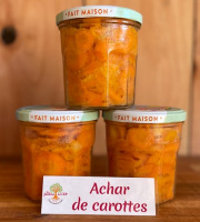 Les Jardins du CEP - Sève du Jardin - Achar de carottes