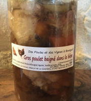 Des Poules et des Vignes à Bourgueil - Poulet baigné dans la bière