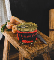 Ferme Porc & Pink - Boîtes de Pâté de Campagne au Piment du Béarn 250g