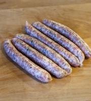 Ferme de Montchervet - Petites Saucisses aux Herbes X 4, 300g