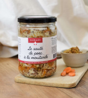 Terdivanda - Le sauté de porc à la moutarde cuisiné - 450 g