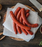 Maison BAYLE   -                                                                                                                                       Champions du Monde de boucherie 2016 - Merguez - 5 pièces