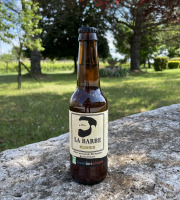 Vignobles Fabien Castaing - Bière Artisanale Blonde "La Barbe" Haute Fermentation - 33cl