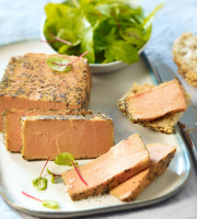 A la Truffe du Périgord - Foie Gras De Canard Entier Mi Cuit Au Sel De Guérande 300g