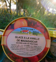 Les Glaces de la Promesse - Glace Vanille sucrée au fructose pouvant convenir pour certains types de diabètique