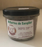 Ferme Guillaumont - Rillettes de sanglier