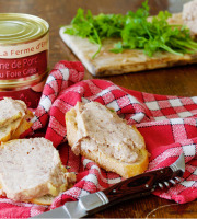 La ferme d'Enjacquet - Terrine de porc au foie gras