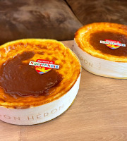 Boulangerie Maison Héron père et filles - Lot: 1 flan Normand 8 pers et 1 flan Coco 8 pers