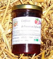 Les Jardins d'Abylone - BIO - Confiture de fraises et safran bio