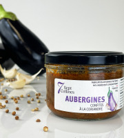 Sept Collines - Aubergines Confites À La Coriandre - 200 g