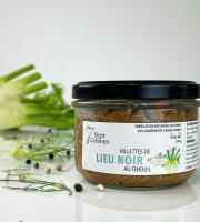 Sept Collines - Rillettes de Lieu Noir au Fenouil - 200g