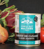 Fontalbat Mazars - Confit de canard boite 2 ailes