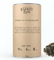 Esprit Zen - Thé Vert "Parfum d'oranger" - fleurs d'oranger - Boite 100g