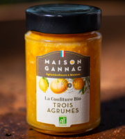 La Maison du Citron - Confiture Bio aux trois agrumes - 220 gr