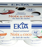 Bastidarra – Ekia - Yaourt Noix de coco 4*125 gr