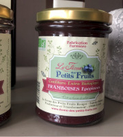 La Ferme des petits fruits - Confiture framboises épépinées BIO