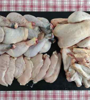 Ferme des Hautes Granges - Colis familial - 100% Poulet - 8 kg