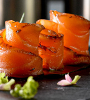 HLB TRAITEUR- (Ô'Gravlaks PREMIUM) - Saumon Gravlax (sans antibiotique) - Baron frais de 150g