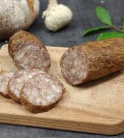 Ferme de la Mare - Saucisson à l'ail - 250g