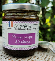 Le Balcon en Forêt - Confiture de Prunes Rouges d'Ardenne - 210 g