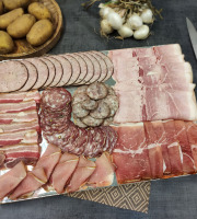 Ferme de la Mare - Plateau charcuterie pour raclette - 4 parts