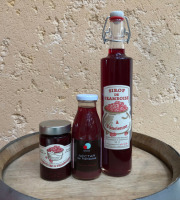 Saveur d'Ornain - La Framboise dans tous ses états : confiture, nectar, sirop