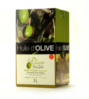 Les amandes et olives du Mont Bouquet - Huile d'olive Picholine 3 litres