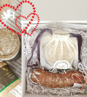 Maison Marie SEVERAC - Coffret duo - Le Connaisseur : fromage Salérac et saucisson maigre