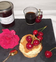 La Ferme du Montet - Confiture Extra de cerises BIO - 220 g