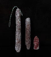 Charcuterie Louis OSPITAL - Txirula, Saucisse Sèche en Forme de Flûte