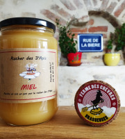 Ferme des Chèvres Brasseuses - Miel d'été - Pot de 1Kg