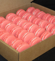 Les Macarondises - 35 Macarons Fraise Mara Des Bois