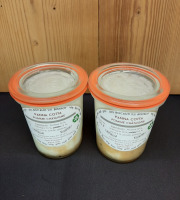 Les Bocaux du Bistrot - (Lot de 2) Panna cotta pomme, châtaigne