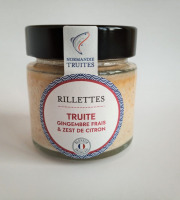 Saumon de France - Rillettes de Truite gingembre frais et zeste de citron