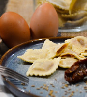 Maison Dejorges - Ravioli pois chiches tomate et mimolette - 6 pers