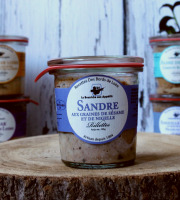 La Bourriche aux Appétits - Rillettes de Sandre Au Sumac, Graines de Sésame et Nigelle