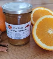 Le Pré de la Rivière - Confiture Bio Orange Cannelle