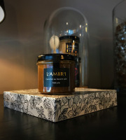 L'AMBR'1 Caramels et Gourmandises - Crème De Caramel Au Beurre Salé Nature - Pot De 130g