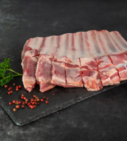 Nature viande - Domaine de la Coutancie - Poitrine d'agneau à griller de Dordogne (race Lacaune) - 500g