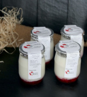 Ferme du Sire de Créquy - Panna Cotta - Framboise x4