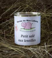 La Ferme du Mas Laborie - Salé aux lentilles - 600g