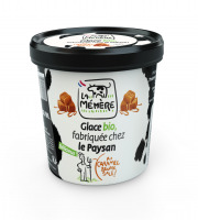 Les Glaces du Semnon - La Mémère - Glace au caramel beurre salé bio 500ml