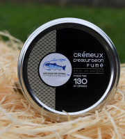 Pisciculture des eaux de l'Inval - Crémeux d'Esturgeon Fumé - 130 gr