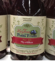 La Ferme des petits fruits - Jus de Myrtilles BIO - 25 cl